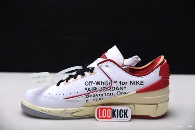 Rep Low Red White 2 Off-White Jordan SP DJ4375-106 Retro 0617